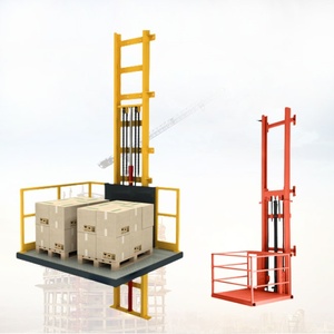 CE Precio bajo 500Kg Plataforma elevadora de riel vertical Elevador de carga hidráulico fijo para interiores y exteriores Story - Product Image 2