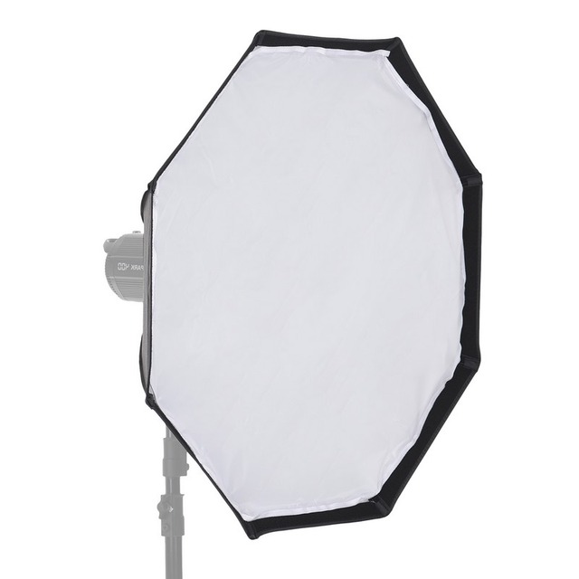 95cm/37.4in Quick Release Octagon Softbox with Bowen Mount 8 Support Rods for Photography Studio