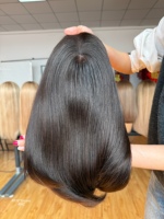 Prothèse capillaire SHY en cheveux humains 6*7 Mono Top, couleur naturelle, cheveux bruts chinois, base Mono, fourniture professionnelle de prothèses capillaires, marque de distribution