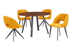 <span class=keywords><strong>Chaise</strong></span> <span class=keywords><strong>de</strong></span> salle à manger moderne <span class=keywords><strong>de</strong></span> style japonais <span class=keywords><strong>de</strong></span> luxe avec tissu <span class=keywords><strong>jaune</strong></span> pour restaurant, entrepôt, salle <span class=keywords><strong>de</strong></span> sport, bureau à domicile, <span class=keywords><strong>bar</strong></span> à domicile et appartement - Product Image 3