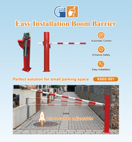 Barrera de estacionamiento solar de 12V CC / Barrera automática de estacionamiento con brazo de 3s de instalación y operación sencilla