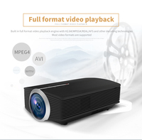 Mini projecteur portable LED TD-YG500, résolution native, YG551 WiFi, vidéo multi-écrans, lecteur multimédia 3D HD