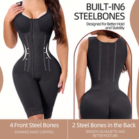 Body gainant élastique premium avec fermeture éclair pour des hanches galbées, des courbes sablier et un usage quotidien
