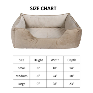 Cama de Lujo para Perros, Lavable, Ecológica, de Felpa, Personalizada para Perros Pequeños, Otoño Invierno, Sueño Profundo, <span class=keywords><strong>China</strong></span> - Product Image 2