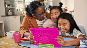 Étui de <span class=keywords><strong>protection</strong></span> pour tablette en EVA pour enfants, nouveau design 2022, compatible avec <span class=keywords><strong>Kindle</strong></span> Fire HD 10 2021 10,1'', coque de <span class=keywords><strong>protection</strong></span> HD 10 - Product Image 3