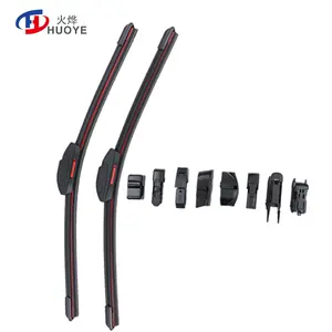 Strip Car Wiper Best Changing Replacement Installing Windshield Wiper Blade Factory Manufacture Double Rubber Car Accessories