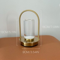 Lampe de chevet sans fil SFT, flexible, moderne, à LED, alimentée par énergie solaire, avec commande tactile, design minimaliste pour patio et salon
