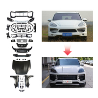 Kit de protection et de décoration amélioré pour pare-chocs avant TEGARRY 958.1 à 9Y0.2 2025 en matériau PP pour Porsche Cayenne 2011-2014