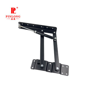 Pinlong phụ kiện nội thất có thể điều chỉnh mùa xuân Bàn cà phê bản lề gấp nâng lên áp suất không khí Bàn cà phê hỗ trợ - Product Image 1