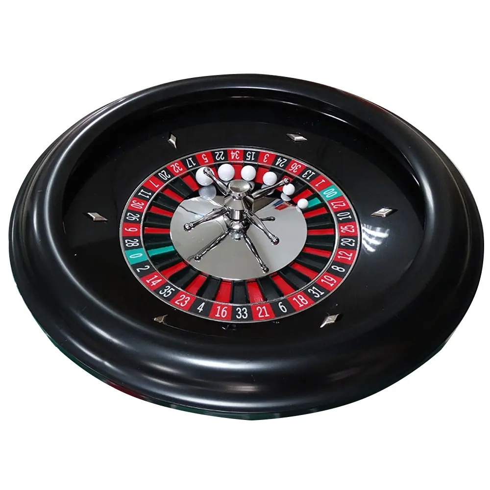 Terlaris Diameter 18 Inci Rolet Wheel Professional Casino Abs Roulette untuk Permainan Meja Gaya Rumah