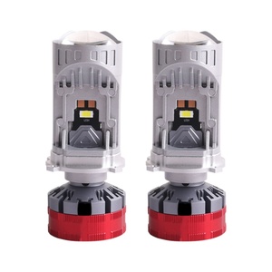 Sanvi New LED Headlight P100 <b>H4</b> Mini Small Lens LED Lens Projector Mini White Mini Headlamp Factory for BMW Honda Audi Nissan - Product Image 2