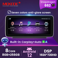 MEKEDE Snapdragon 8 Core Wireless CarPlay Android Auto untuk Mercedes GLC W204 W205 C180 C200 C300 S204 Radio Mobil