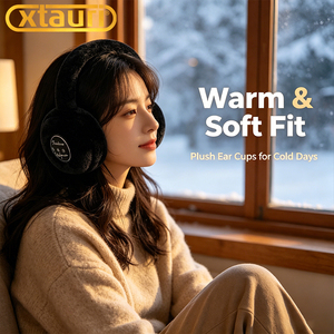 <span class=keywords><strong>Auriculares</strong></span> de Invierno Personalizados XTAURI con Orejeras de Piel, Compatibles con 5.3 y ENC, para Hombre y Mujer - Product Image 1