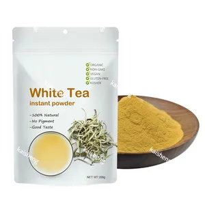 Оптовая продажа, 50% полифенолы, растворимый белый чай, порошок, экстракт белого чая