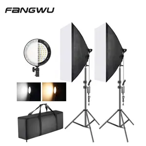 2021 Groothandel Fabriek Fotografie Licht Verlichting Kit Soft Box