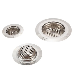 Stainless Steel Sink <b>Strainer</b> L M S Size Anti Blocking Kitchen Drain Filter For Vegetable Washing Basin - Product Image 5