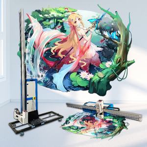 Imprimante murale pour décoration de bâtiment, peinture verticale à effet 3D, encre UV numérique, jet d'encre, hauteur 3m, I1600 I3200 - Product Image 4