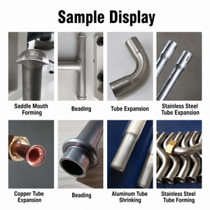 Automatic Shrinking Machine Galvanized Iron <b>Pipe</b> <b>Expanding</b> Machine Electro-hydraulic Traceless <b>Pipe</b> Shrinking Machine - Product Image 5