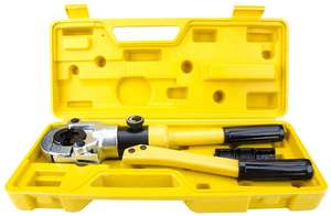 Outil de pressage et de sertissage hydraulique portable GLAM CW1632, force de 10T, acier allié pour tuyaux en <span class=keywords><strong>cuivre</strong></span>/PEX/acier inoxydable - Product Image 6