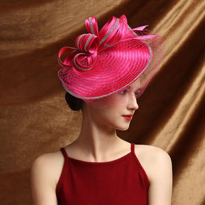 Hot Sale Fascinators <strong>Hat</strong> Luxury Satin Cloth Church <strong>Hat</strong> <strong>Ascot</strong> Races Derby <strong>Hat</strong> Theme Party Bride Headband Fascinators <strong>for</strong> Women - Product Image 5