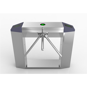 顶级耐用不锈钢手动三脚架旋转门代码入口系统 - Product Image 3