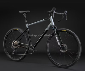 Vélo de route suspendu 29 vélo de gravier aluminium hydraulique léger 29 12 vitesses vélo de gravier homme 700c vélo de gravier - Product Image 1