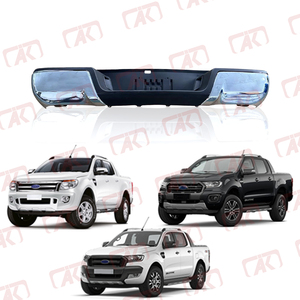 Parachoques trasero cromado negro de repuesto para accesorios de coche para Ranger T6 T7 <span class=keywords><strong>T8</strong></span> 2012-2020 con orificio PCD - Product Image 1