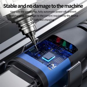 Universal Aluminum Alloy Black <b>Usb</b> c to <b>Usb</b> c <b>Cable</b> 60w Nylon Braid Type c <b>Cable</b> 3a 5a Fast Charging Nickel Plated Data <b>Cables</b> - Product Image 5