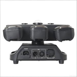 Projecteur LED professionnel RED 6 en forme de bateau pirate avec faisceau lumineux rouge/vert, laser et stroboscope doré pour scène DJ - Product Image 4