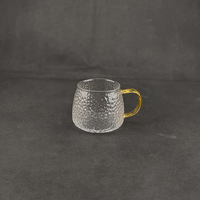 Pot d'eau en verre borosilicate transparent personnalisable avec couvercle en acier inoxydable pour boire