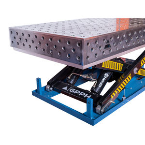 Banc de soudage hydraulique SteelMax GPPH 2.4x1.2mt, épaisseur 15mm, trous 28mm - Product Image 3