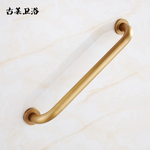 Barra de apoyo para baño Gulai Sanitary Ware de 40 cm, de cobre antideslizante, para personas mayores y discapacitadas - Product Image 2