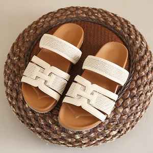 ashion New Bohemian Style Flat Comfortable <b>Sandals</b> and Slippers Summer Woven Fashionable All-match916 - Product Image 6