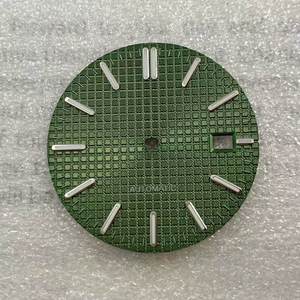 Accessoires de montre chinois NH35 31,8 mm, cadran en chêne modifié <span class=keywords><strong>Seiko</strong></span>, clous argentés, luminescence verte - Product Image 6