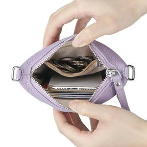 AndoBag Genuine <b>Leather</b> Crossbody <b>Bag</b>, Solid Color Women's Shoulder Purse, Fashion Simple Mobile <b>Phone</b> <b>Bag</b> 1852 - Product Image 5