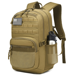 <span class=keywords><strong>Mochila</strong></span> Táctica Vintage para Hombre, Impermeable, para Uso Diario, con Capacidad para 3 Días, Porta Botella de Agua, Cierre de Cremallera, Poliéster - Product Image 4