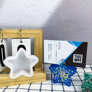 Moule de moulage en résine de silicone fait main Kingnoo, forme irrégulière, 1 pièce, style DIY, ornements décoratifs, outils pour gâteaux, en stock dans le Hebei - Product Image 4