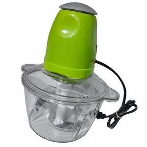 Meat Mixer Chopper 2L Liquidificador Moedor Portátil 250W Mini Comida Fresca Máquina Cebola Peças De Reposição Elétrica