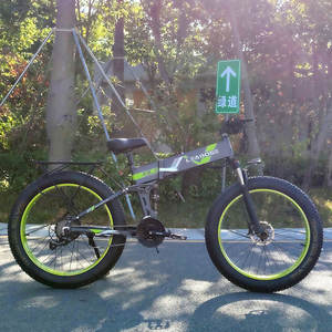 Bicyclette <span class=keywords><strong>électrique</strong></span> 26 "pour hommes 48V 750W haute puissance-E-MTB <span class=keywords><strong>tout</strong></span>-terrain avec freins à disque hydrauliques et suspension - Product Image 2