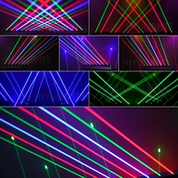 Barra de Luces Láser RGB de 120W con 8 Ojos, Cabezal Móvil, Control DMX512, Luces para DJ, Club, Escenario, Boda, Fiesta, Actuación en Vivo