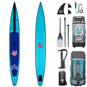 Custom Free Design 12'6 Race Paddle Board Stand up 14ft Sup 20psi <b>Inflatable</b> With Accessories PF20/3 Paddle Canchas Stand up Pad - Product Image 4