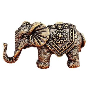 Exquisite Handcrafted Metal Elephant Figurine - Perfect Home Decor & Collectible Item - Product Image 5