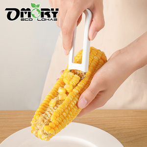 OMORY Japanese Corn Kernel Remover <b>Fruit</b> <b>Vegetable</b> <b>Tools</b> Portable Handheld Corn Stripper Kerneler Cutter <b>Tool</b> - Product Image 1