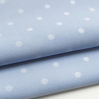 Fabricante de Tela Jacquard, Tela Jacquard Elástica Azul con Puntos, Absorbente de Humedad, para Ropa Interior Femenina y Deportiva