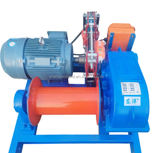 Sıcak satış yüksek hızlı elektrikli kablo çekme vinç 1500kg JK/JM modeli römorkör mavna için şanzıman Motor kapasitesi ile - Product Image 3