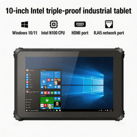 Tableta Robusta de Grado Industrial con Windows, Pantalla de 10 Pulgadas, Soporte 5G y Resistencia al Agua IP65