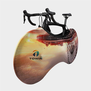 Housse de protection intérieure et extérieure anti-poussière lavable à haute élasticité sac de voyage pour pneus équipement de rangement Garage couverture de roue de vélo - Product Image 2