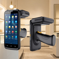 Lector RFID UHF de Largo Alcance con Sistema Android 15.0 OEM, PDA para Gestión de Almacenes, Reconocimiento Facial OCR y de Huellas Dactilares