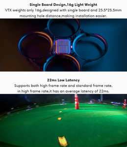 SHARK walkled avatar HD vtx โมดูล22ms Lower 1080P ความหน่วง8GB จัดเก็บข้อมูลภายในระยะ4กม. สำหรับ walknshail fathd Dominator - Product Image 5