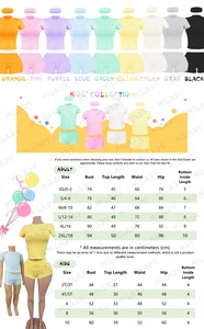 Set Premium Madre-Figlia Personalizzato in Tinta Unita con Maniche Corte e Pantaloncini Adatto per l'Estate e per Tutta la Famiglia - Product Image 6